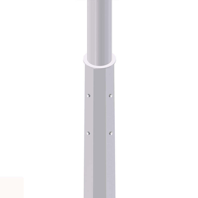 Unión-Báculo-Troncocónico-Fontant-15-de-alumbrado-público Iluminación exterior con Báculo-Troncocónico-Fontant-15-de-alumbrado-público
